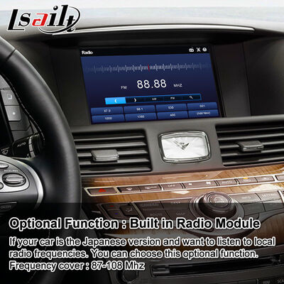 Boîte d'interface multimédia Lsailt Android Carplay pour Infiniti Q70S Q70L Q70 2013-2023
