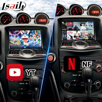 Lsailt Android Carplay Interface multimédia pour 2009-2021 Nissan 370Z GT édition Nismo