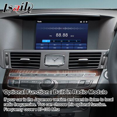 Lsailt Android Navigation Interface vidéo multimédia pour 2009-2021 Nissan Fuga Y51