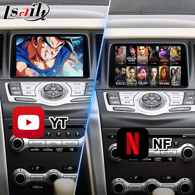 Lsailt Android Carplay Interface vidéo multimédia pour 2010-2014 Nissan Murano Z51