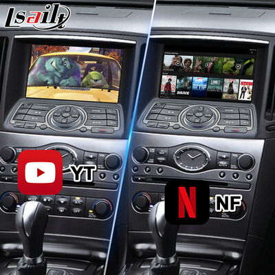 Lsailt Android Carplay Interface multimédia pour 2007-2014 Nissan Skyline 370GT 350GT V36