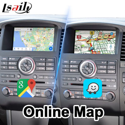 Lsailt Android Carplay Interface vidéo multimédia pour 2010-2015 Nissan Navara D40