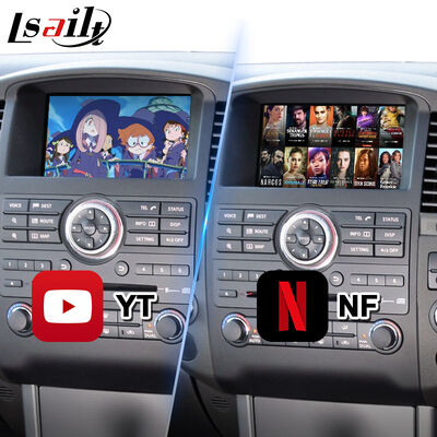 Lsailt Android Carplay Interface vidéo multimédia pour 2010-2015 Nissan Navara D40
