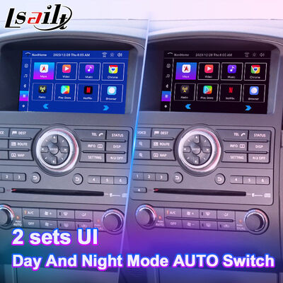 Lsailt Android Carplay Interface vidéo multimédia pour 2010-2015 Nissan Navara D40