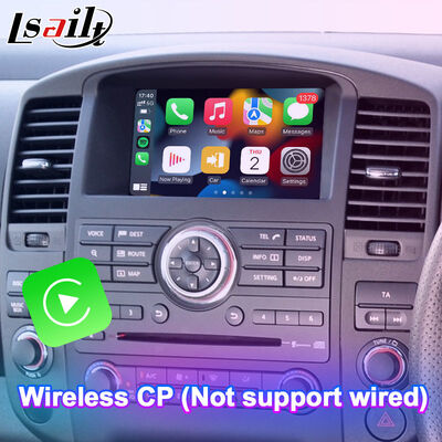 Lsailt Android Carplay Interface vidéo multimédia pour 2010-2015 Nissan Navara D40