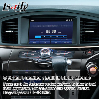 Lsailt Android Carplay Interface multimédia pour 2010-2020 Nissan Elgrand E52