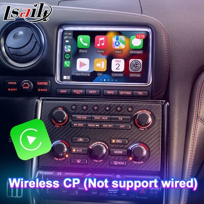 Lsailt Android Carplay Interface vidéo multimédia pour 2011-2016 Nissan GT-R R35 GTR