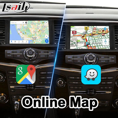 Lsailt Android Carplay Interface multimédia pour le Nissan Patrol Y62 2011-2017