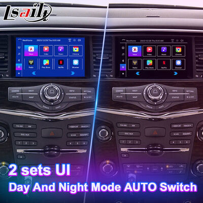 Lsailt Android Carplay Interface multimédia pour le Nissan Patrol Y62 2011-2017