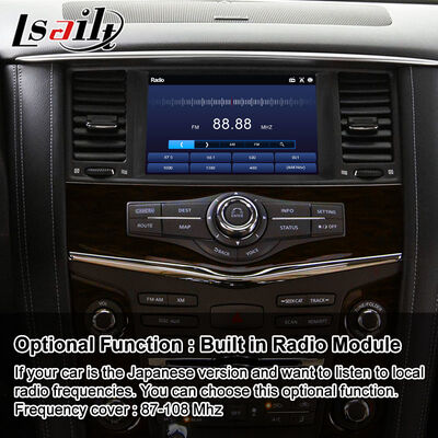 Lsailt Android Carplay Interface multimédia pour le Nissan Patrol Y62 2011-2017