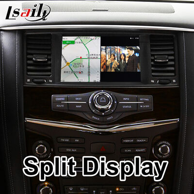 Lsailt Android Carplay Interface multimédia pour le Nissan Patrol Y62 2011-2017
