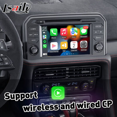 Lsailt Nissan GT-R R35 2017-2022 Interface CarPlay Module d'intégration OEM Écran d'usine Grâce à la mise à niveau automatique sans fil Android