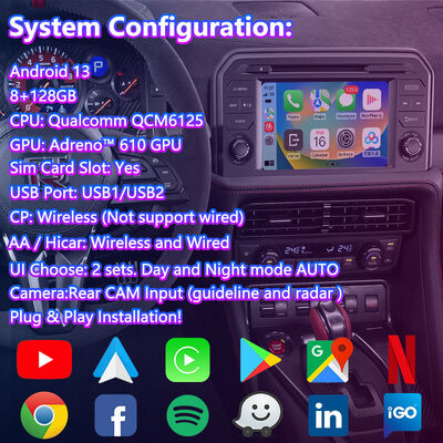 Lsailt Android Carplay Interface vidéo multimédia pour 2017-2022 Nissan GTR
