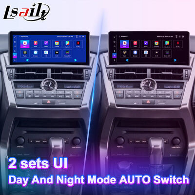 Écran d'interface multimédia Lsailt Android Carplay pour bouton Lexus NX 2014-2017 NX200t NX300h
