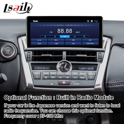 Écran d'interface multimédia Lsailt Android Carplay pour bouton Lexus NX 2014-2017 NX200t NX300h