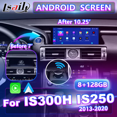 Lsailt 10,25 pouces Android Carplay Écran multimédia pour 2013-2020 Lexus est le bouton est 250 est 200t est 300 est 300h est 350