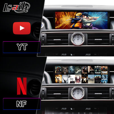 Écran d'interface multimédia Android Carplay pour 2014-2018 Lexus RC Knob RC300h RC350 RCF RC300 RC200t