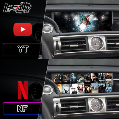 Lsailt Android Carplay Écran multimédia pour 2013-2020 Lexus IS 250 IS200T IS300 IS350 IS300h IS250