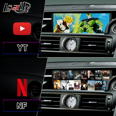 Écran d'interface multimédia Lsailt Android Carplay pour Lexus RC350 RC300h RC200t RC300 RCF 2014-2018