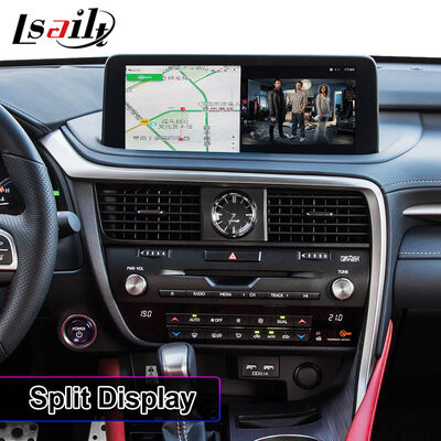 Écran multimédia Android Carplay pour 2019-2021 Lexus RX 450h RX300 RX350L RX450hL RX350 RX450h