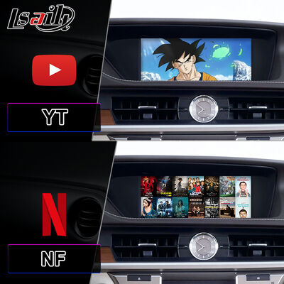 Lsailt Android Carplay Écran multimédia pour 2012-2018 Lexus ES bouton ES250 ES300h ES350 ES200