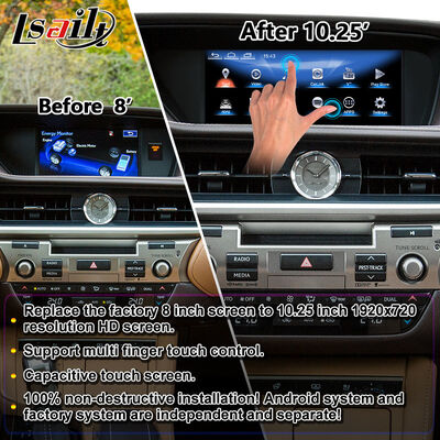 Écran multimédia de navigation Android pour 2012-2018 Lexus ES 300h ES250 ES350 ES300H