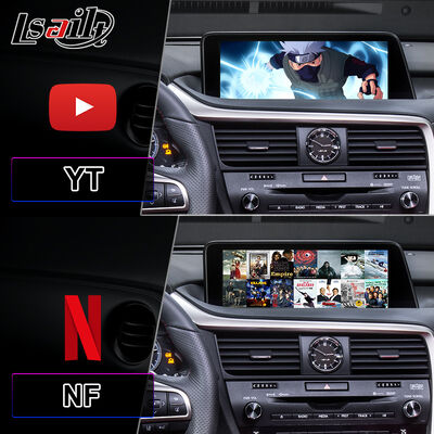 Écran d'interface multimédia Android Carplay pour 2016-2019 Lexus RX Bouton RX350 RX450h RX200t RX300