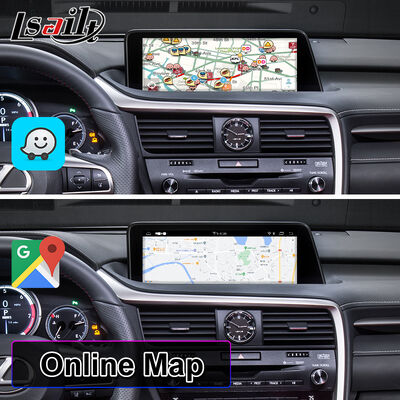 Écran d'interface multimédia Android Carplay pour 2016-2019 Lexus RX Bouton RX350 RX450h RX200t RX300