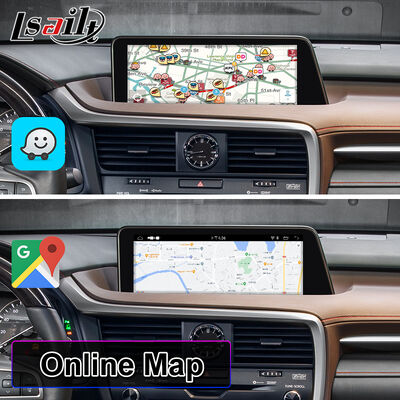 Écran Carplay multimédia Android Lsailt pour Lexus RX RX450h RX350 RX200t RX300 RX450L RX350L 2016-2019