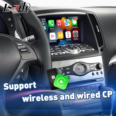 Lsailt Wireless Android Auto Multimédia Écran de jeu de voiture pour 2013-2016 Infiniti Q60 Q60S Q40