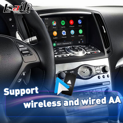 Lsailt Wireless Android Auto Multimédia Écran de jeu de voiture pour 2013-2016 Infiniti Q60 Q60S Q40