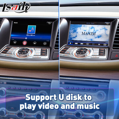 Lsailt Wireless Android Auto Multimédia Écran de jeu de voiture pour 2008-2014 Nissan Teana J32