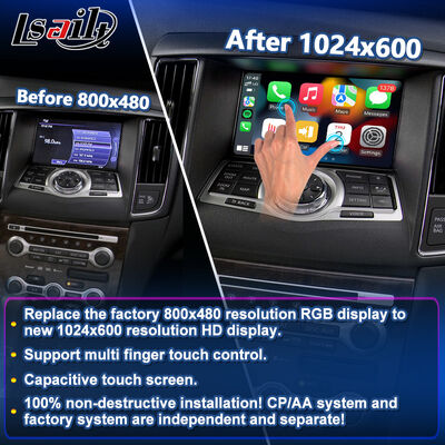 Lsailt Wireless Android Auto Multimédia Écran de jeu de voiture pour 2009-2015 Nissan Maxima A35