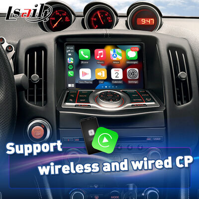 Lsailt Wireless Android Auto Multimedia Carplay Écran pour 2009-2020 Nissan GT Edition Nismo Coupe Roadster 370Z