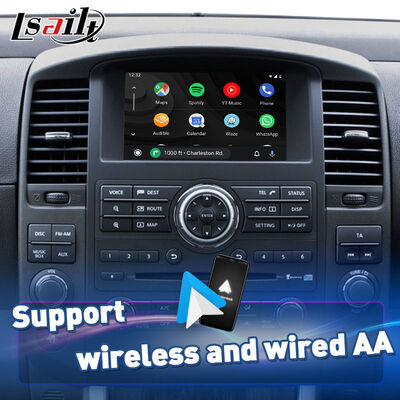 Lsailt Wireless Android Auto Multimédia Écran de jeu de voiture pour 2008-2013 Nissan Pathfinder R51