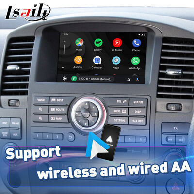 Lsailt Wireless Android Auto Multimédia Écran de jeu de voiture pour 2010-2015 Nissan Navara D40