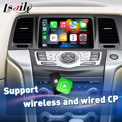 Lsailt Wireless Android Auto Multimédia Écran de jeu de voiture pour 2008-2014 Nissan Murano Z51