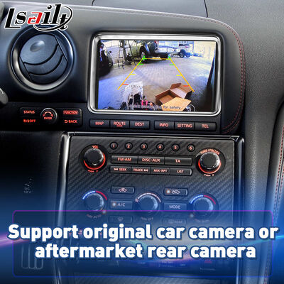 Lsailt Wireless Android Auto Multimédia Écran de jeu de voiture pour 2011-2016 Nissan GTR R35 Édition noire Nisom Premium GT-R