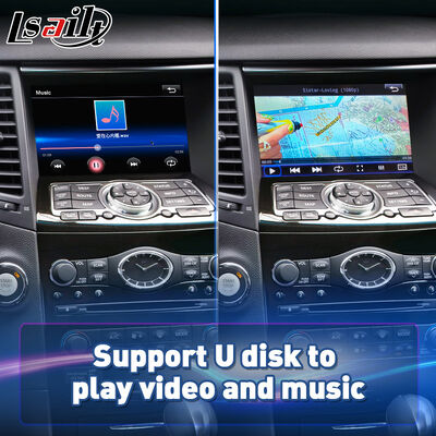 Lsailt Wireless Android Auto Multimedia Carplay Écran pour le 2008-2017 Infiniti FX35 FX37 FX50 FX30D FX QX70