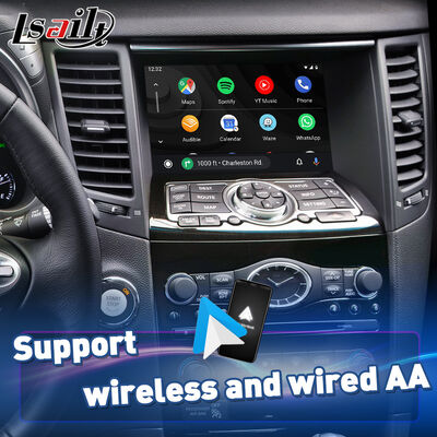 Lsailt Wireless Android Auto Multimedia Carplay Écran pour le 2008-2017 Infiniti FX35 FX37 FX50 FX30D FX QX70