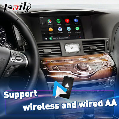 Lsailt Wireless Android Auto Multimedia Carplay Écran pour 2010-2023 Infiniti M25 M30d M37 M56 M35h Y51 Q70