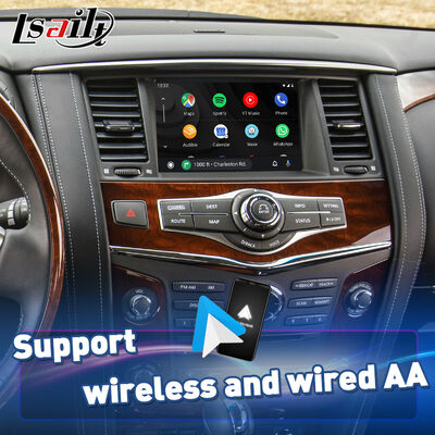 Lsailt Wireless Android Auto Multimedia Carplay Écran pour l'année 2010-2017 Infiniti QX80 QX56