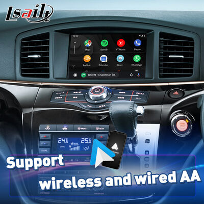 Écran de lecture multimédia automatique sans fil Lsailt Android pour Nissan Elgrand E52 2010-2020