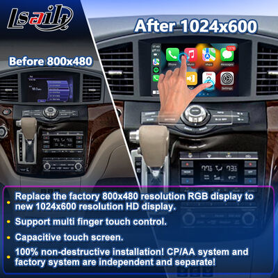 Lsailt Wireless Android Auto Multimédia Écran de jeu de voiture pour 2011-2017 Nissan Quest E52