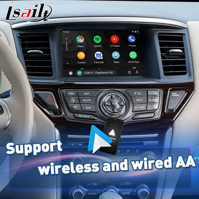 Lsailt Wireless Android Auto Multimédia Écran de jeu de voiture pour 2013-2016 Nissan Pathfinder R52