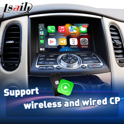 Lsailt – écran Carplay sans fil Android Auto, pour Infiniti EX25 EX35 EX37 EX30d EX QX50 2007 – 2017