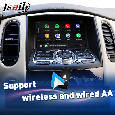 Lsailt – écran Carplay sans fil Android Auto, pour Infiniti EX25 EX35 EX37 EX30d EX QX50 2007 – 2017