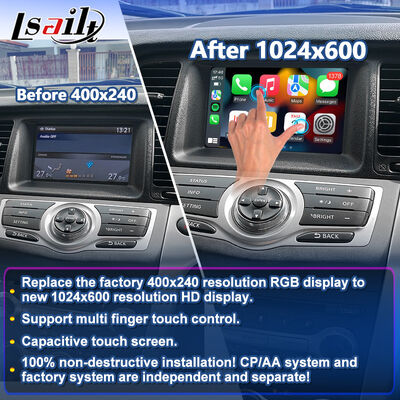 Lsailt Wireless Android Auto Carplay écran pour le Nissan Murano Z51 2008-2014