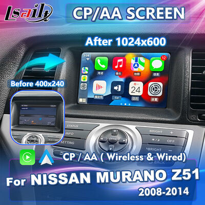 Lsailt Wireless Android Auto Carplay écran pour le Nissan Murano Z51 2008-2014