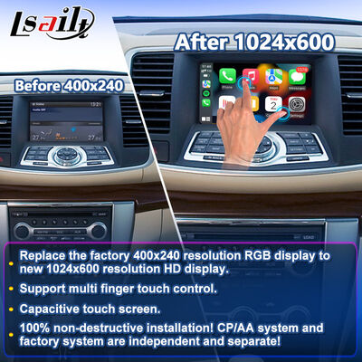 Écran Carplay automatique sans fil Android Lsailt pour Nissan Teana J32 2008-2014